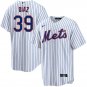 Men's New York Mets Edwin Diaz Cool Base Replica Home Jersey - White