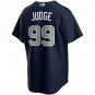 Mens New York Yankees Aaron Judge Cool Base Replica Jersey Navy