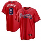 Men's Atlanta Braves Eddie Rosario Alternate Player Jersey - Red