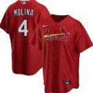 Mens St. Louis Cardinals Yadier Molina Cool Base Replica Jersey Red
