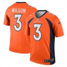 Men's  Russell Wilson  Orange Denver Broncos Legend Jersey