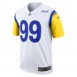 Men's Aaron Donald White Los Angeles Rams Legend Jersey
