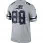 Men's CeeDee Lamb Gray Dallas Cowboys Inverted Legend Jersey