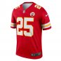 Men's Clyde Edwards-Helaire Red Kansas City Chiefs Legend Jersey