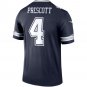 Men's Dak Prescott Navy Dallas Cowboys Legend Player Jersey