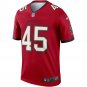 Men's Devin White Red Tampa Bay Buccaneers Legend Jersey