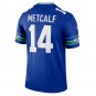 Men's DK Metcalf Royal Seattle Seahawks Throwback Legend Player Jersey