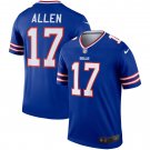 Men's Josh Allen Royal Buffalo Bills Legend Jersey