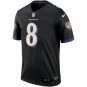 Men's Lamar Jackson Black Baltimore Ravens Legend Jersey