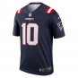Men's Mac Jones Navy New England Patriots Legend Jersey