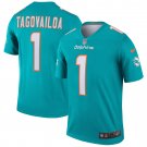 Men's Tua Tagovailoa Aqua Miami Dolphins Legend Jersey