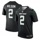 Men's Zach Wilson Black New York Jets Legend Jersey