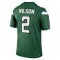 Men's Zach Wilson Gotham Green New York Jets Legend Jersey
