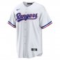 Men's Texas Rangers Jacob deGrom Cool Base Replica Home Jersey - White