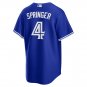 Men's Toronto Blue Jays George Springer Alternate Player Jersey - Royal