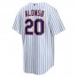 Men's New York Mets Pete Alonso Home Player Name Jersey - White