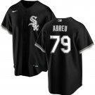 Men's Chicago White Sox Jose Abreu Black Alternate Replica Player Name Jersey