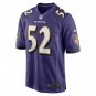 Men's Baltimore Ravens Ray Lewis Retired Player Jersey Purple