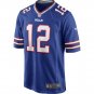 Men's Buffalo Bills Jim Kelly Game Retired Player Jersey Royal Blue