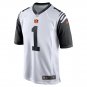Men's Cincinnati Bengals Ja'Marr Chase Game Jersey - White