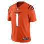 Men's Cincinnati Bengals Ja'Marr Chase Vapor Jersey - Orange