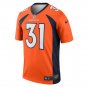 Men's Denver Broncos Justin Simmons Legend Jersey Orange