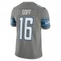 Men's Detroit Lions Jared Goff Vapor Jersey - Steel