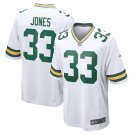 Men's Green Bay Packers Aaron Jones Game Jersey - White