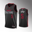 Mens Miami Heat Nikola Jovic Black 2023-24 #5 City Edition Jersey