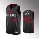 Mens Miami Heat Kevin Love Black 2023-24 #42 City Edition Jersey