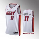 Mens Miami Heat Jaime Jaquez Jr. White #11 Association Edition Swingman Jersey