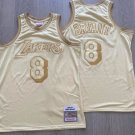 Men Mitchell & Ness Lakers Kobe Bryant Swingman  Gold 2024 #8 Stitched Jersey