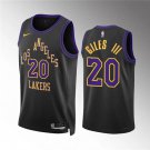 Mens Los Angeles Lakers  Harry Giles I I I 2023-24 #20 Black City Edition Jersey