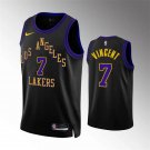 Mens Los Angeles Lakers Gabe Vincent 2023-24 #7 Black City Edition Jersey