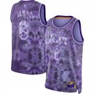 Men Lakers LeBron James MVP  Purple 2023 Basketball Jersey