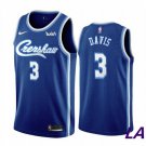 Men & Youth  Anthony Davis Los Angeles Lakers Classics Jersey #3 Blue