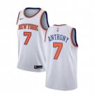 Men & Youth  Carmelo Anthony New York Knicks Icon Edition White #15 Jersey