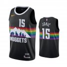 Men & Youth  Nikola Jokic Denver Nuggets 2019/20 City Edition Black #15 Jersey