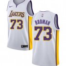Men & Youth Dennis Rodman Los Angles Lakers White  #73 Jersey