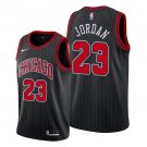 Men & Youth #23 Black Michael Jordan Chicago Bull Statement Edition  Jersey