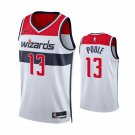 Men & Youth #13 White Jordan Poole Washington Wizards 2022-23 Association Edition Jersey