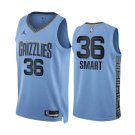Men & Youth Marcus Smart Memphis Grizzlies 2022-23 #36 Statement Edition Blue Jersey