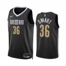 Men & Youth Marcus Smart Memphis Grizzlies #36 2022-23 City Edition Black Jersey
