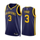 Men & Youth Chris Paul Golden State Warriors 2022-23 #3 Statement Edition Navy Jersey