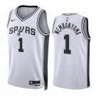 Men & Youth Victor Wembanyama San Antonio Spurs Association Edition #1 White Jersey