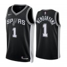 Men & Youth Victor Wembanyama San Antonio Spurs Icon Edition Black #1 Jersey