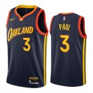 Men & Youth Chris Paul Golden State Warriors City Edition Navy #3 Jersey