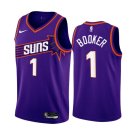 Men & Youth Devin Booker Phoenix Suns 2023-24 Icon Edition Purple #1 Jersey