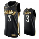 Men & Youth Josh Giddey Oklahoma City Thunder Black Golden Edition #3 Jersey