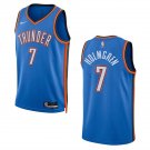 Men & Youth Chet Holmgren Oklahoma City Thunder City Edition Blue #7 Jersey